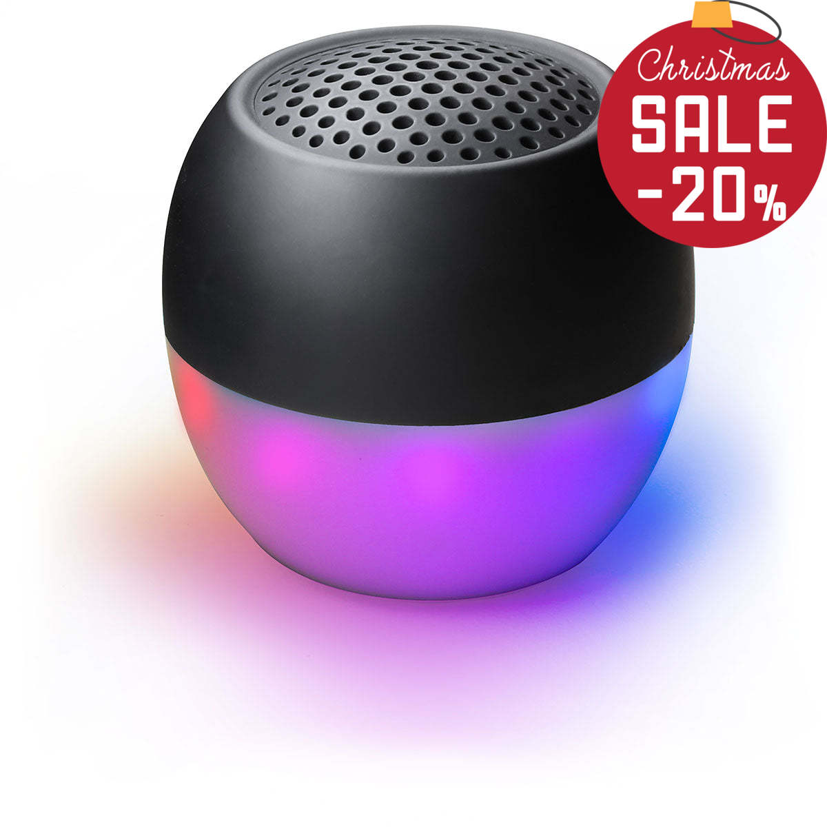 <b>soundflare </b>micro speaker with beat driven lights